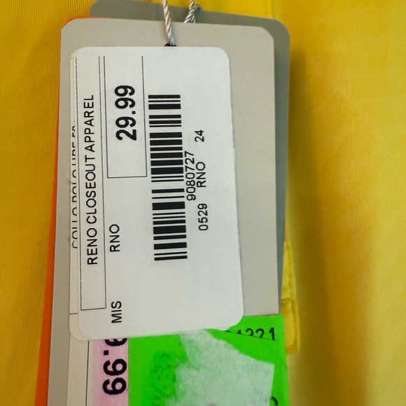 Bright Yellow Polo Shirt with Classic Collar - Picture 4 of 5